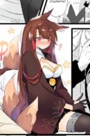 Azur Lane: Akagi and Commander / Azur Lane: Акаги и Командир